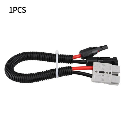 50A FOR Anderson Plug To Solar Panel Cable Wiring Y Adapter Connector 30cm 10AWG for Anderson 600V Adapter Electric car Tool
