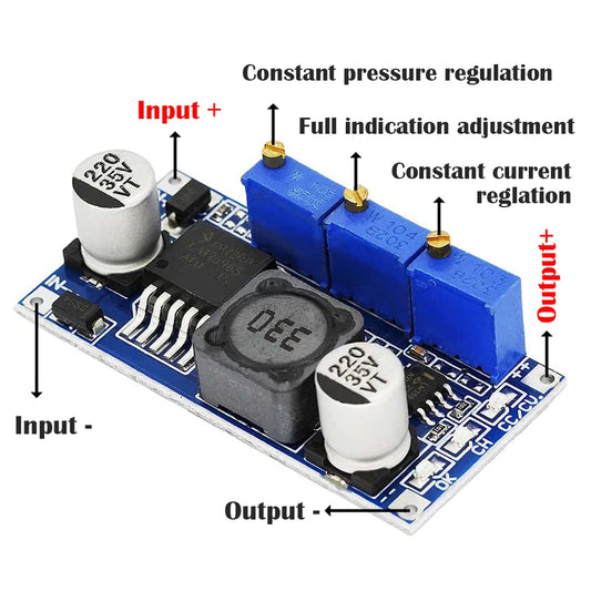 LM2596 DC-DC Step-Down Module 3A Adjustable LED Driver Constant Current/Voltage Regulator
