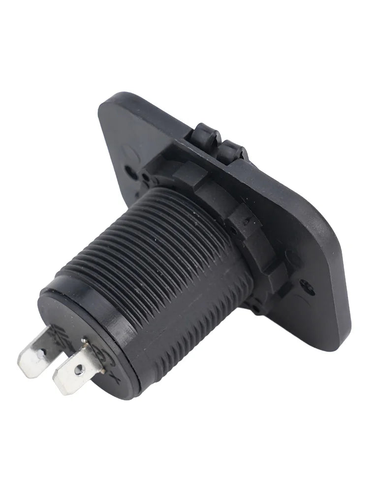 1pcs Waterproof 12V Car Socket USB Charger Power Adapter Socket With Cable For Ships Motorcycles Boats Lawn Mowers Tractors