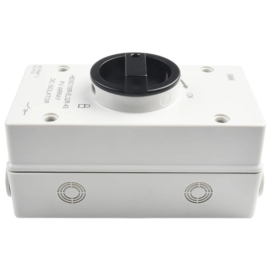 50 60HZ Isolation Switch Isolation Switch From 300V To 1000V Gray Plastic Silver Contacts 32A 1000V Above 440V