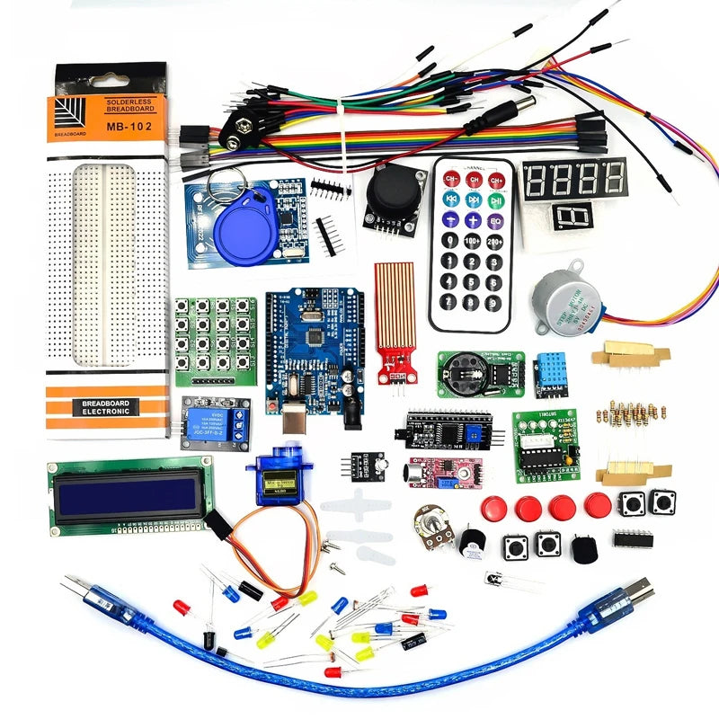 RFID Starter Kit for Arduino UNO R3 with DIY Electronics Modules