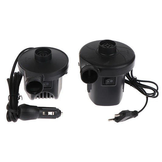 Home Use Camping Inflator Portable Electric Inflatable Pump With 3 Nozzles Air Mattress Boat Auto Air Inflatable Pump For Car