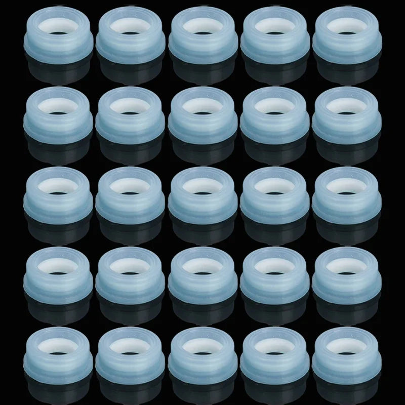 50/10PCS Faucet Valve Core Sealing Gasket Silicone Sealing Ring Leak-Proof Pipe Sealing Rings Practical Hardware Accessories