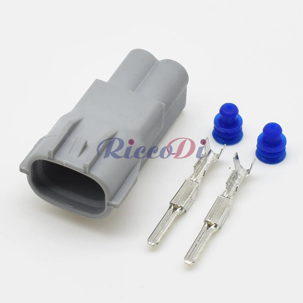 2 Pin Sealed Sensor Connector 7223-1324 MG640864-5 DJ70230A-2.2 2.2mm Waterproof Male Female