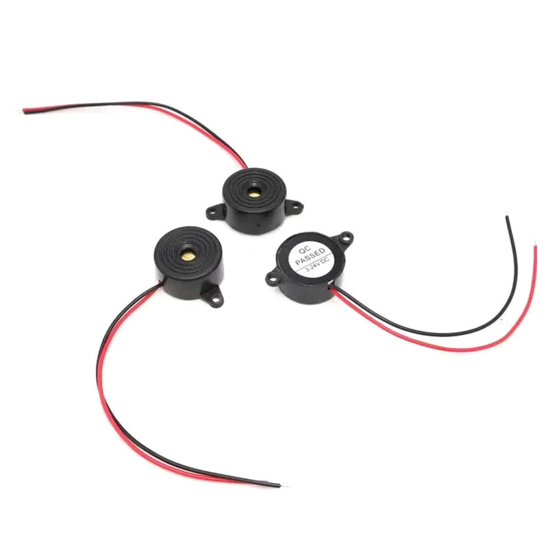 SFM-20B 85dB Active Buzzer Alarm — DC 3–24V, Continuous Sound, Arduino Industrial