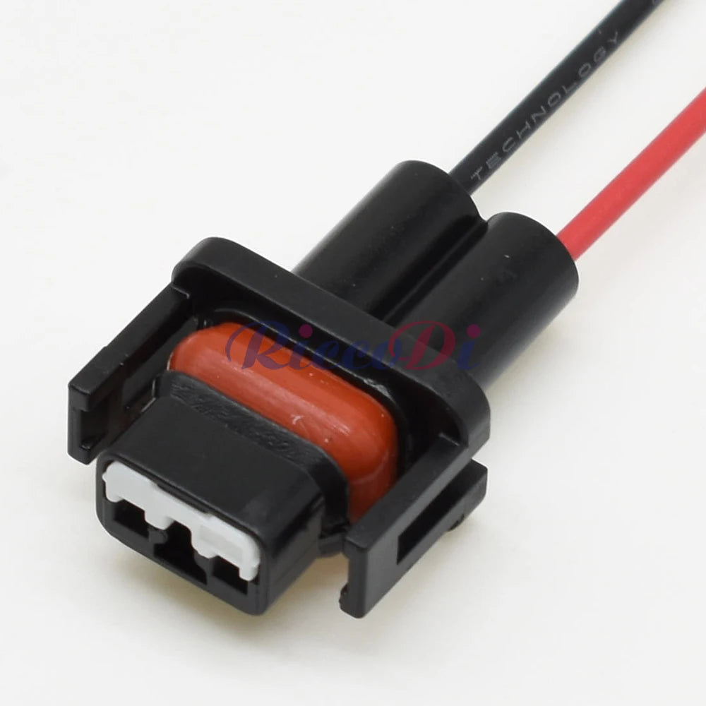 2-Pin AC Solenoid Valve Connector DJ70216Y-1-21 Automotive Air Conditioner Wiring Harness Plug