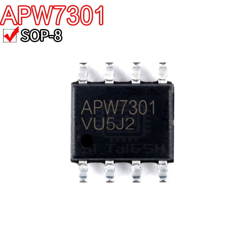 APW7165 / APW7145 / APW7302 / APW7120 / APW7142 / APW7301 PWM Controller IC — SOP-8 (5-Pack)