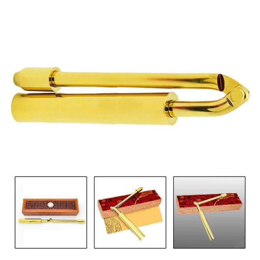 1pcs Pure Copper Folding Detection Rod Feng Shui Detection Rod Tool Water Rods Metal Detectors gold detector Tool Parts