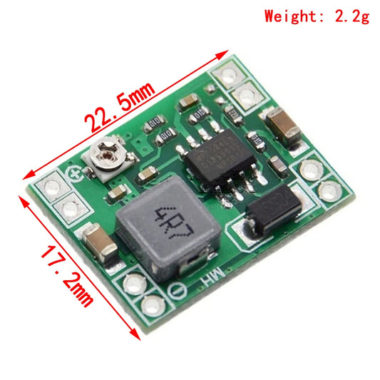 2PCS Adjustable DC-DC Step-Down Power Module MP1584EN 3A 12V/9V/5V/3V Output