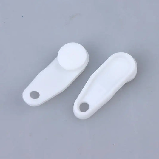 New 50Pcs Multifunction Drapery Hooks Plastic Curtain Track Clips Easy To Use Durable White Curtain Track Hooks Bedroom