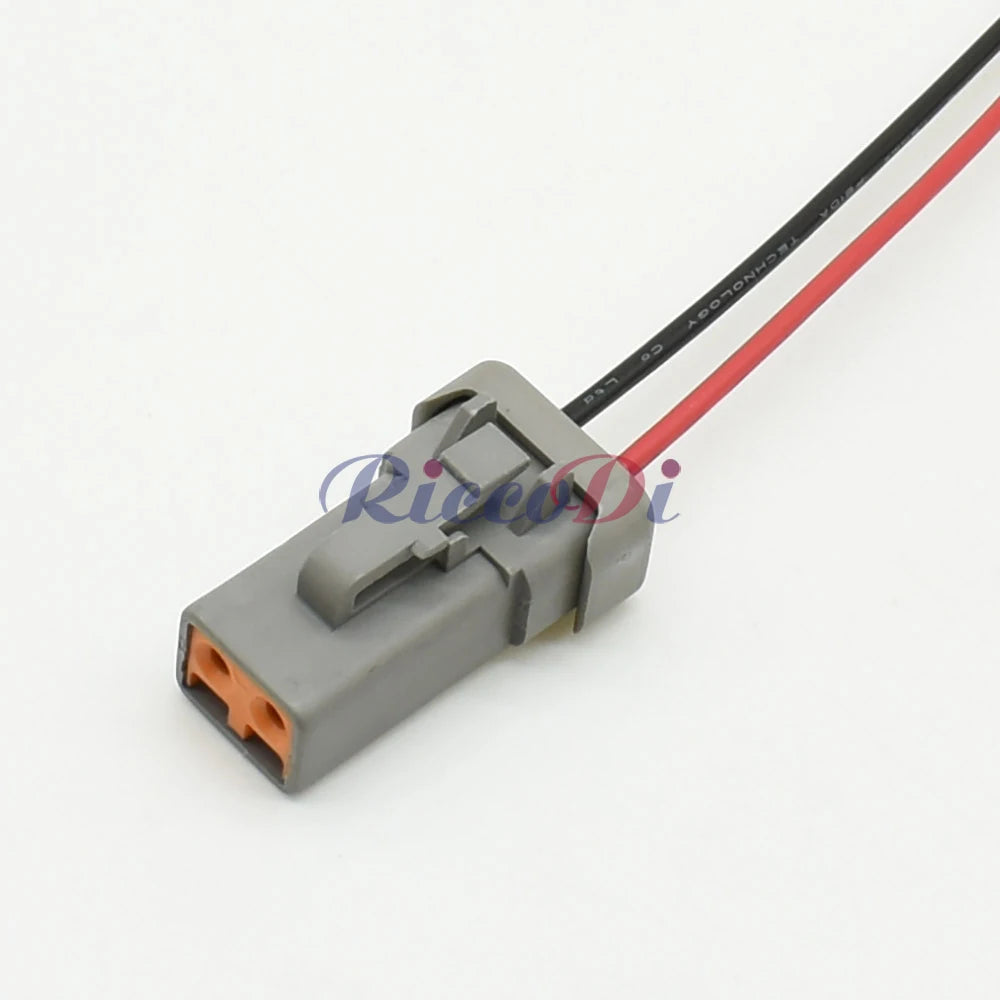 2 Pin 2.3mm Waterproof Docking Connector DJ70210YA-2.3-11/21 PA66 Automotive Vehicle Wiring