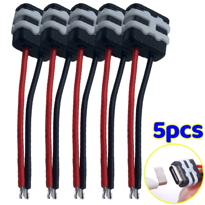 2 Pin Waterproof USB C Panel Mount Connector for Auto & Smart Devices