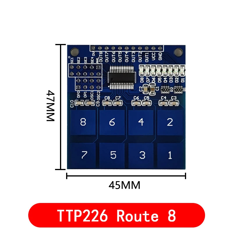TTP223 TTP224 TTP226 TTP229 Capacitive Touch Sensor Module Digital Touch Key Switch Board