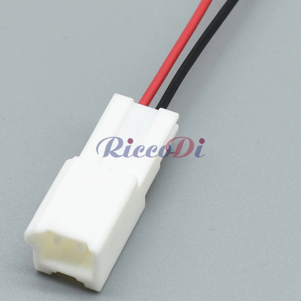 2 Pin Automotive Center Horn Cable Socket Car Electrical Connector 6098-6050 6098-6053 90980-12807 90980-12808