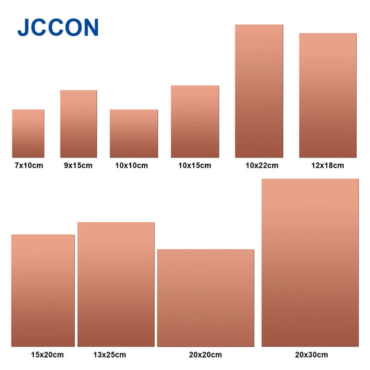 Single-Side Copper Clad PCB Board Kit 7x10, 10x15, 15x20, 20x30cm Universal DIY Laminate Circuit Board