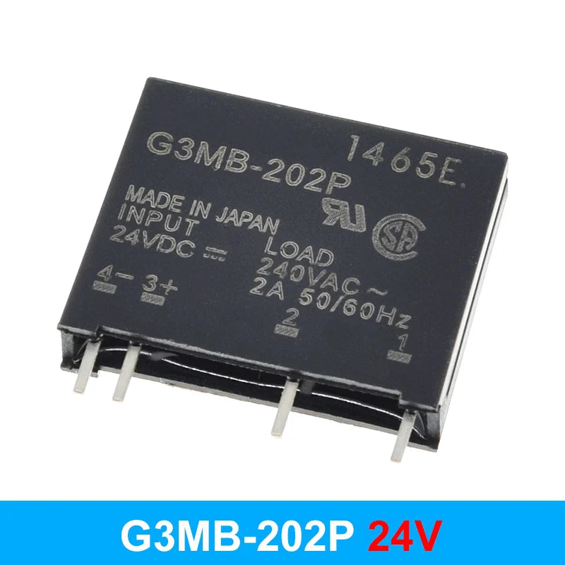 5pcs G3MB-202P Solid State Relay Module DC Control AC SSR Four-Pin