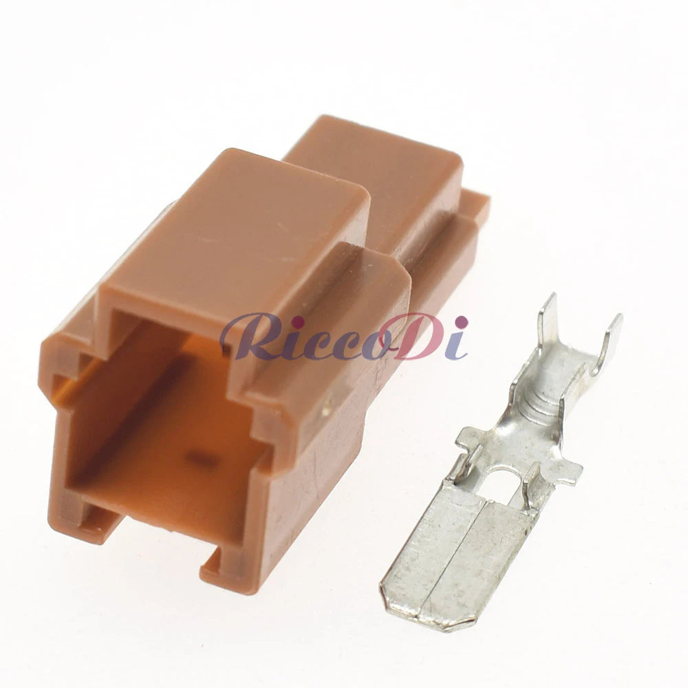 DJ70129-6.3-11/21 1-Pin 6.3mm Automotive Connector Plug Female Male OEM 6098-0232 6098-0234