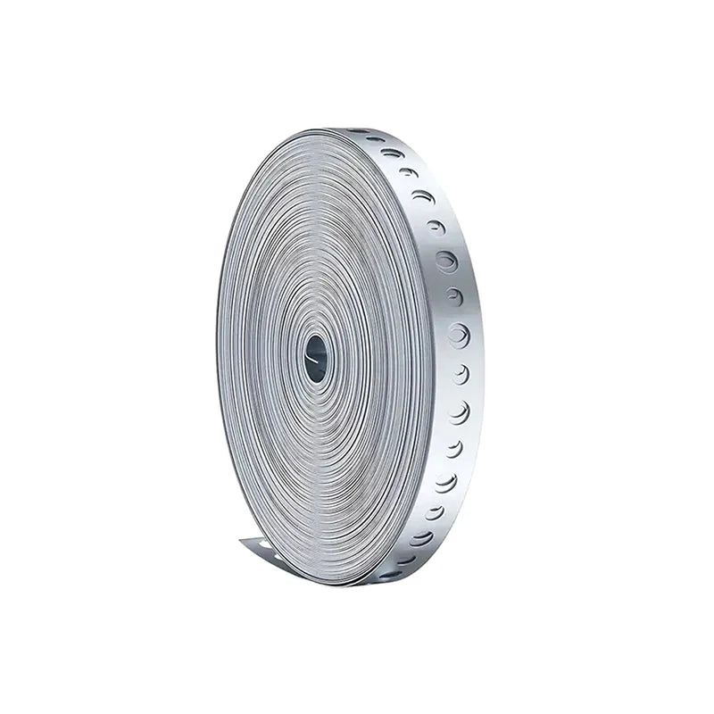 15M Galvanized Steel Tape Pre-Punched Multi-Slot Metal Tape for Pipe Support and Sheet Metal Work Hoop Sign Board