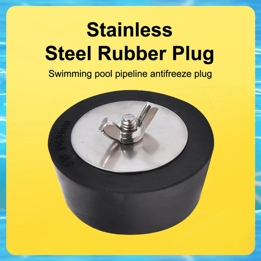 Swimming Pool Winter Expansion Plugs With SS Screw Pool Winterizing Plug Premium 1" To 2.5",PVC/Steel Expansion Pipe Plug
