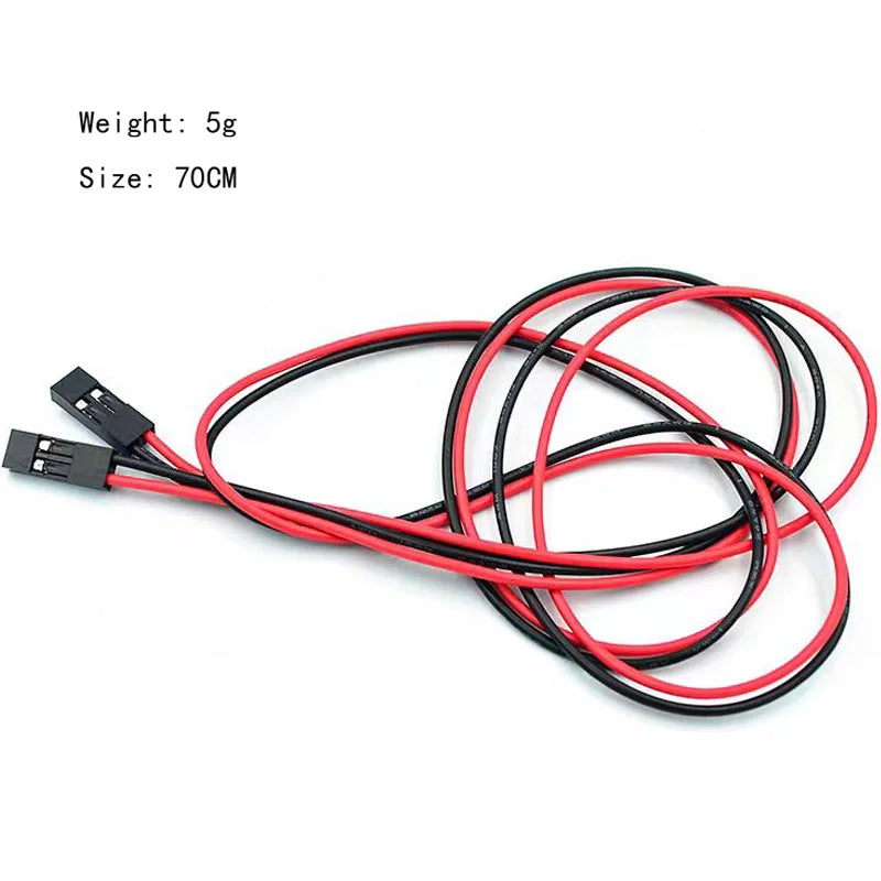 2PCS 70cm Female-Female DuPont Jumper Wires 2/3/4 Pin Cable for 3D Printer