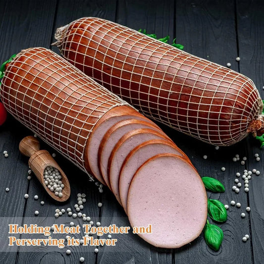 30/1M Meat Netting Roll Elastic Ham Sausage Net Hot Dog Sausage Packaging Net Kitchen Accesories Cotton Meat Net Cooking Tools