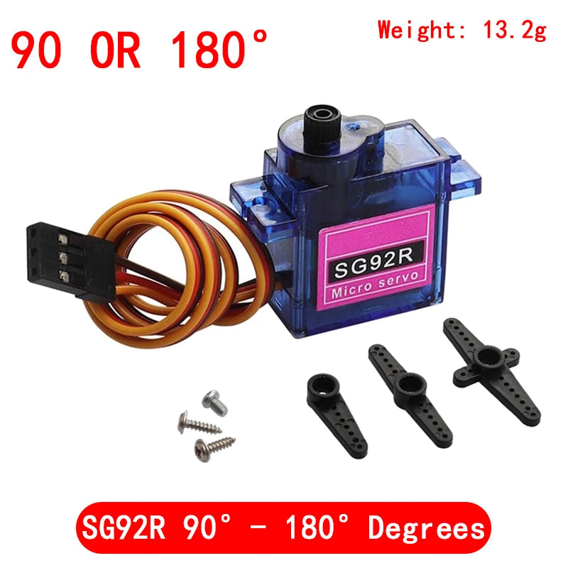 RC Mini Micro Servo Tester for SG90 MG90S SG92R Plastic Gear Servos Arduino DIY