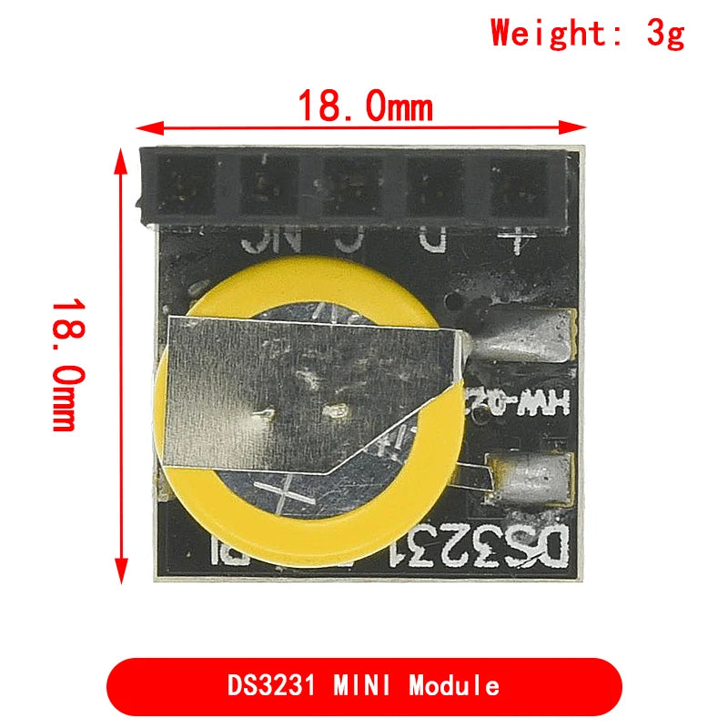 PCF8563 DS3231 DS1302 I2C Precision RTC Real-Time Clock Memory Module for Arduino