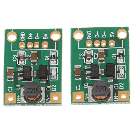 5V DC DC Converter Step Up Power Supply DC-DC Booster Boost Buck Converter Board Step-Up 500MA Voltage Regulator 0.9V-5V to 5V