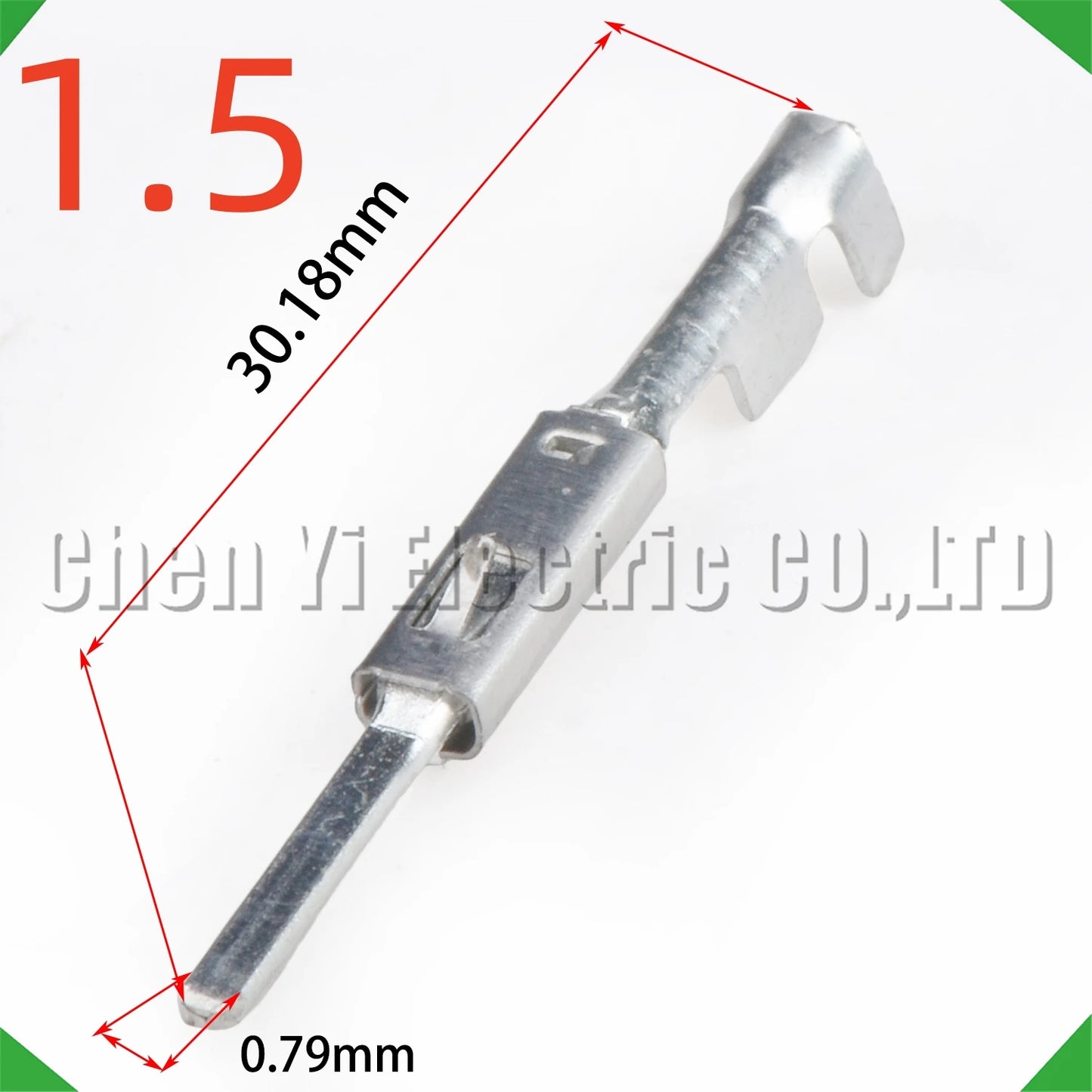 50 Pcs 1.5mm Male & Female Wire Crimp Pins – Automotive Connector Crimp Terminals for 12147299 / 12147302 Wire Harness Plug