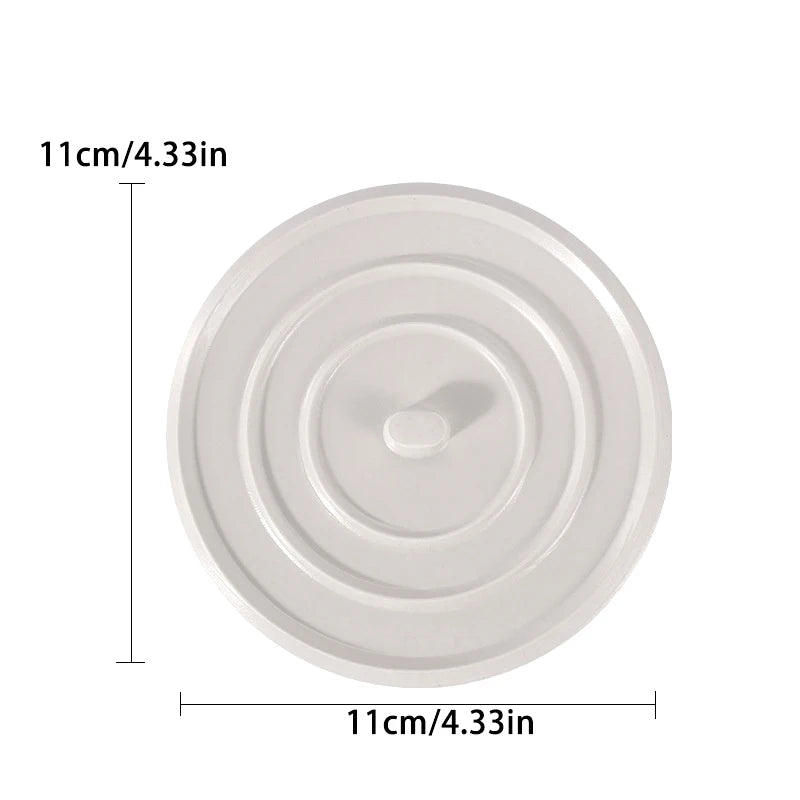 Large Silicone Bathtub Stopper Leakage-proof Drain Cover Sink Hair Stopper Tub Flat Plug Stopper Bathroom Accessories 11cm 4.3"
