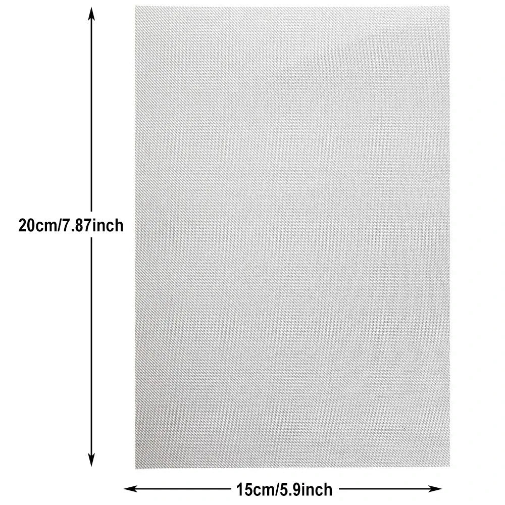 Car Bumper Stainless Steel Repair Net Plastic Crack Repair Net for Body Home Heat-resistant Metal Mesh Car Accessories 1/5pcs