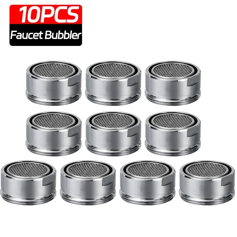 10/1PCS Faucet Aerator Brass Stainless Steel Faucet Bubbler Replaceable Thread Mixed Nozzle Anti-splashing Bathroom Accessory