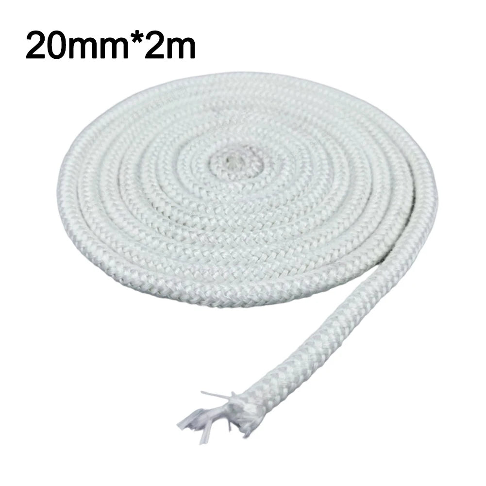 1pcs Fireproof Sealing Rope High-Temperature Resistant Sealing Rope For Fireplaces & Stoves Boilers For Airtight Seal