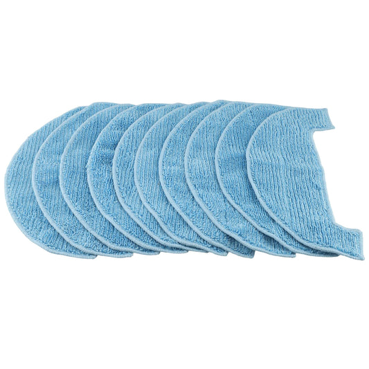 Mop Cloth Kit for ATVEL and For SmartGyro R80 Vacuum Cleaner Microfiber Material Choose Between 4 Pack or 10 Pack