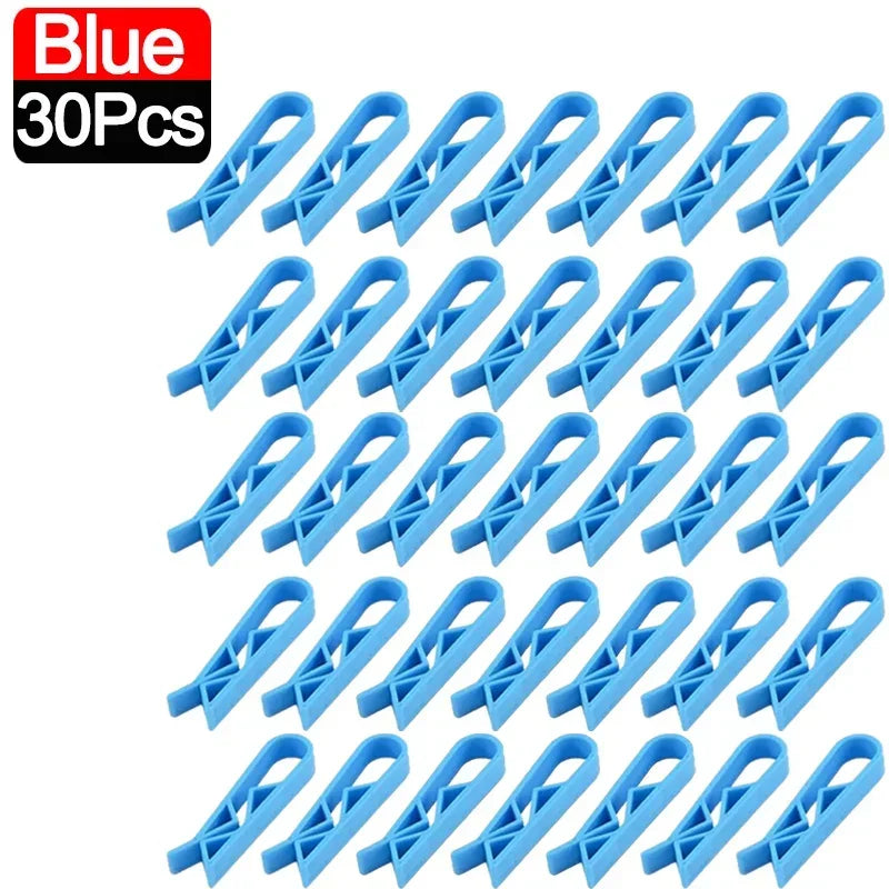 2-50pcs Waste Basket Can Fixation Clip Rubbish Bag Clips Practical Garbage Bag Anti-Slip Holder Clamp Snack Bag Sealing Tools