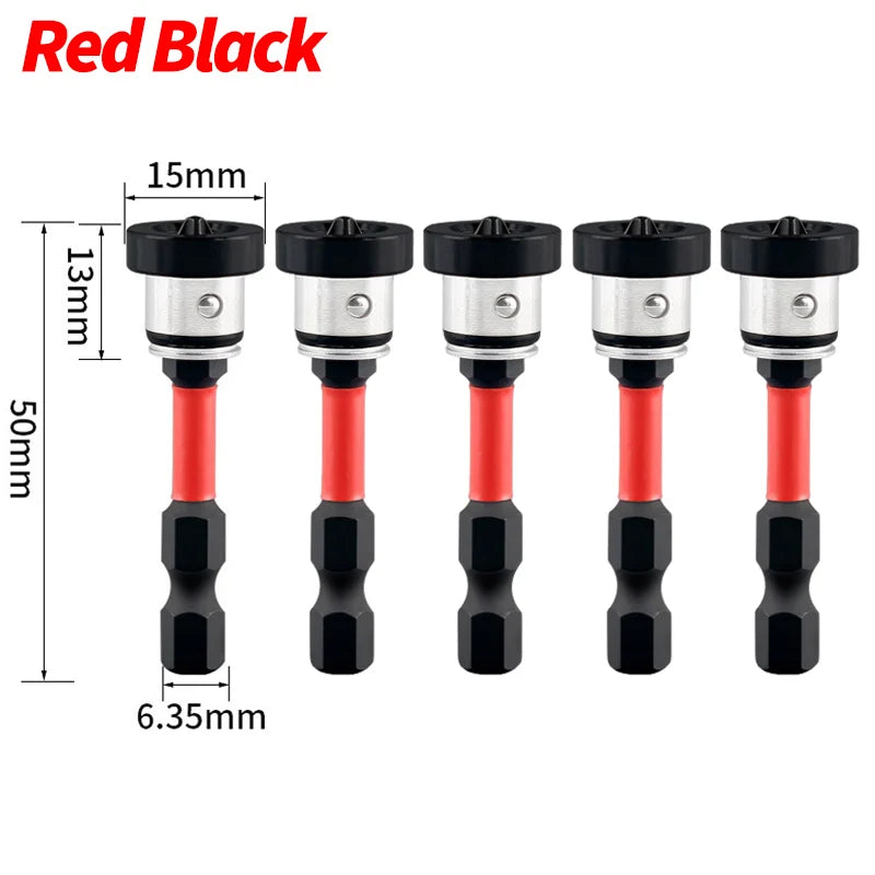 Magnetic Positioning Screwdriver Bits PH2 Batch Head Screwdrivers Drill Bit for Plasterboard Drywall Screw Bits Drilling Tools