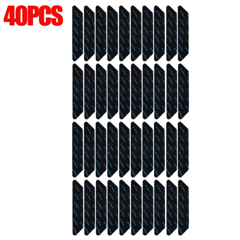 8-40PCS Carpet Non-slip Sticker Reusable Washable Anti Curling Carpet Patch Fixed Stickers Floor Rug Mat Tape Gripper Corner Pad