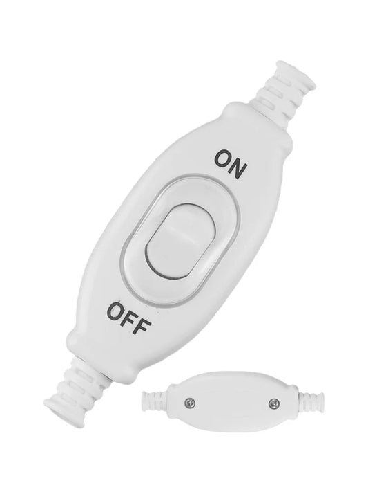 High Power Switch IP65 In-line Switch Humid Environments Dustproof Easy Installation High-quality Plastic 250V Working Voltage