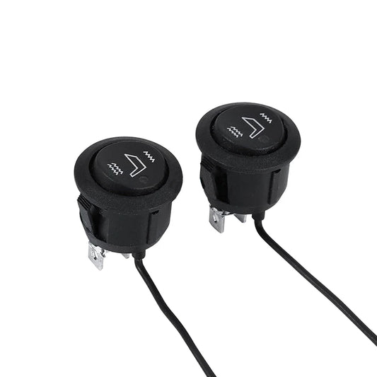 New Arm Off Control Universal Replacement Part Car Interior Seat Heating Switch 3-pin Circular Heating Rocker