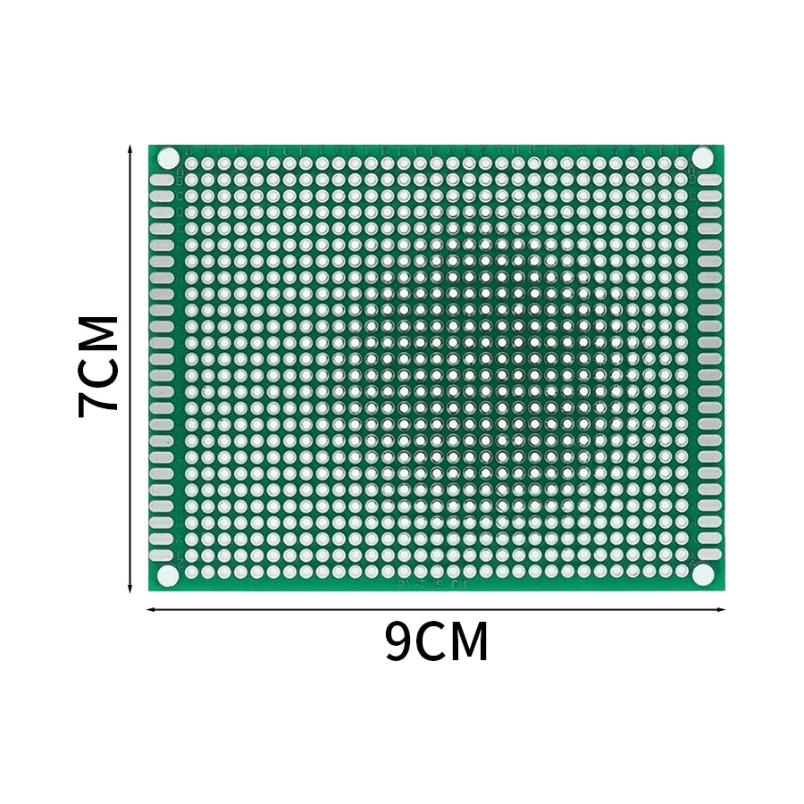 Double-Sided Prototype PCB Board — Universal Printed Circuit Board for DIY Electronics