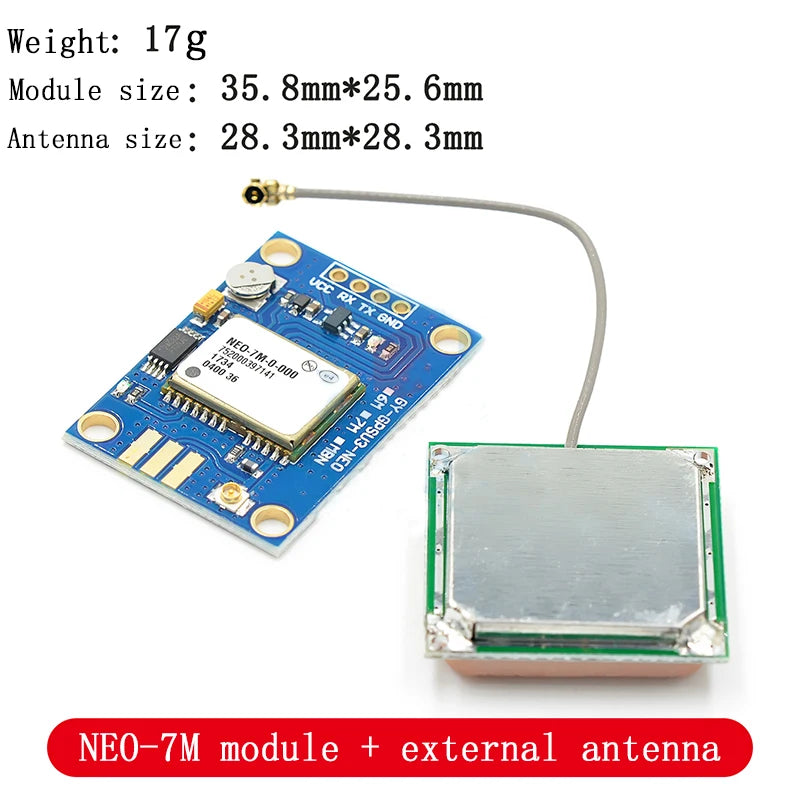 GPS Module NEO-6M/7M/8M Micro USB Satellite Positioning for Arduino STM32