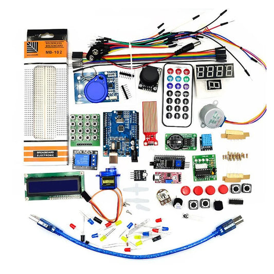 RFID Starter Kit for Arduino UNO R3 Upgraded Learning Suite with Retail Box