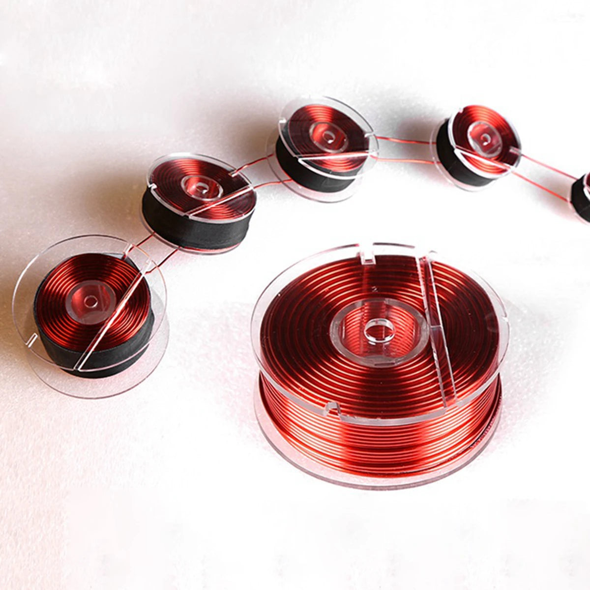 1.0mm Oxygen-Free Copper Air Core Inductor — Speaker Crossover Coil 0.07mH–3.3mH