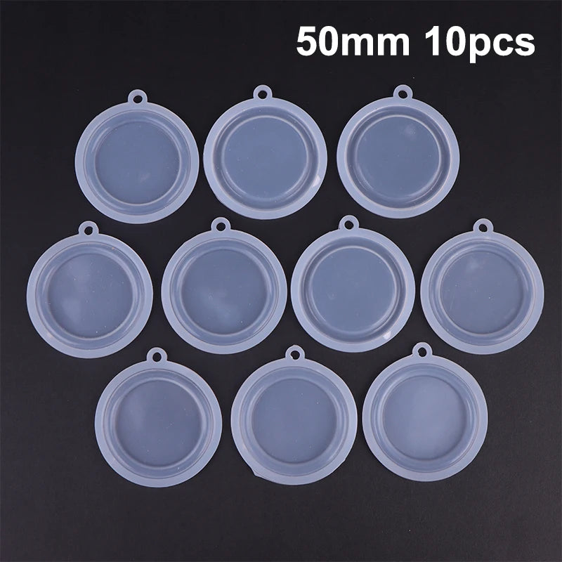 New 10Pcs 45/50/52/54MM Durable Pressure Diaphragm For Water Heater Gas Accessories Water Connection Heater Parts White