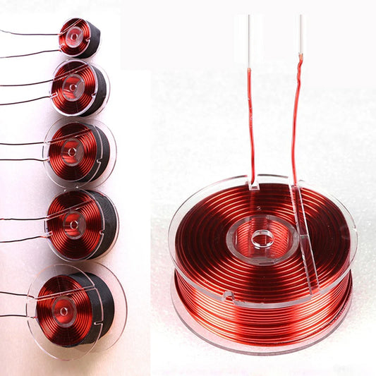 0.8mm Oxygen-Free Copper Air Core Inductor Coil for Speaker Crossover HiFi Car Audio Frequency Divider 0.3mH–3.0mH