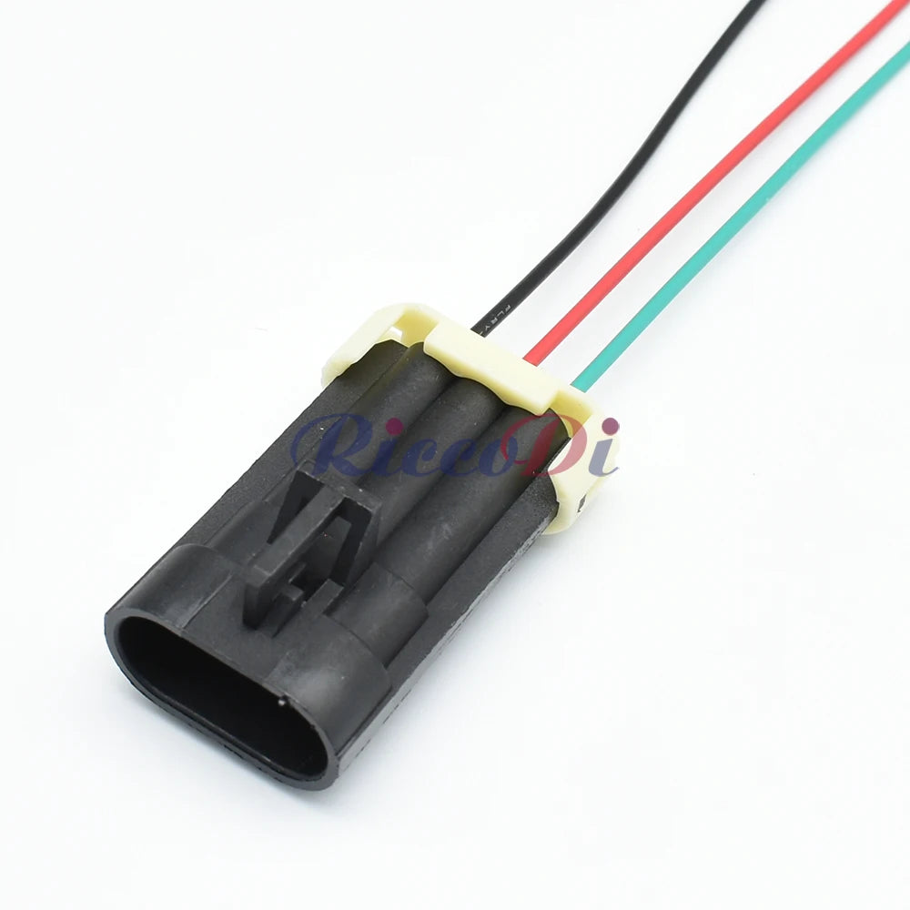 3-Pin 1.5mm Front Lamp Socket Connector 1212961 12129615 12110293 DJ7032Y-1.5 for Chevrolet GM