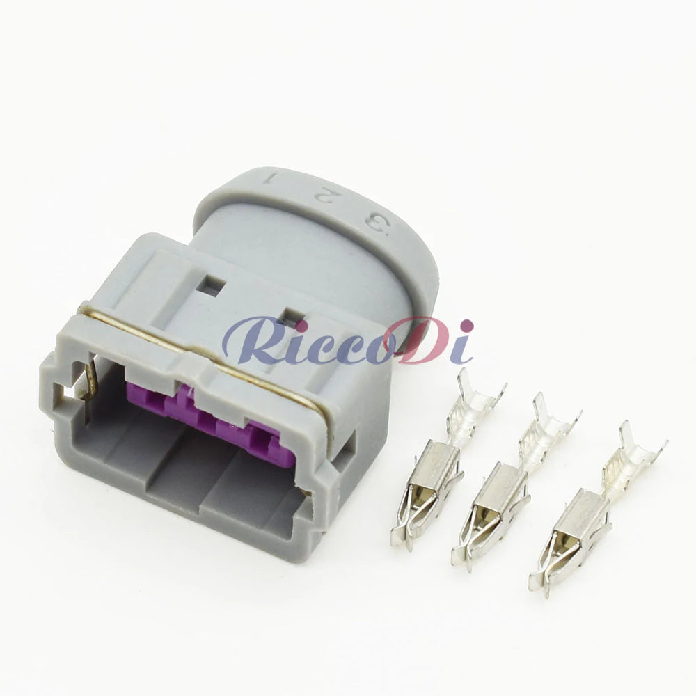DJ7031C-3.5-21 3 Pin 3.5 Series Unsealed Auto Plastic Housing Wiring Harness Connector with Wires