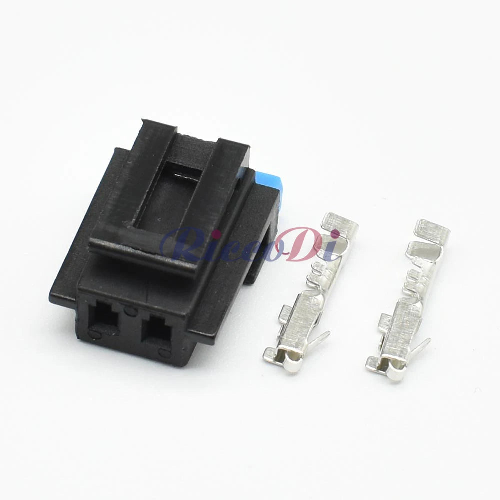DJ7028Y-1.5-21 Automotive Waterproof 1.5mm 2-Pin Wire Harness Connector Male Female Socket