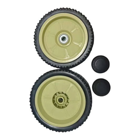 Lawn Mower Wheel Replacement Kit 20CM Diameter 4 Pack Front Rear Wheels for Honda Models HR214 HRU214 HRU215 HRU216D HRU196 Use