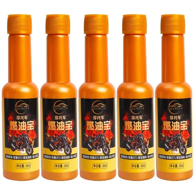 60ml Motorcycle Fuel Additive Electric Scooter Oil Tank Engine Carbon Removal Cleaning Agent Fuel Treasure Combustion Improver